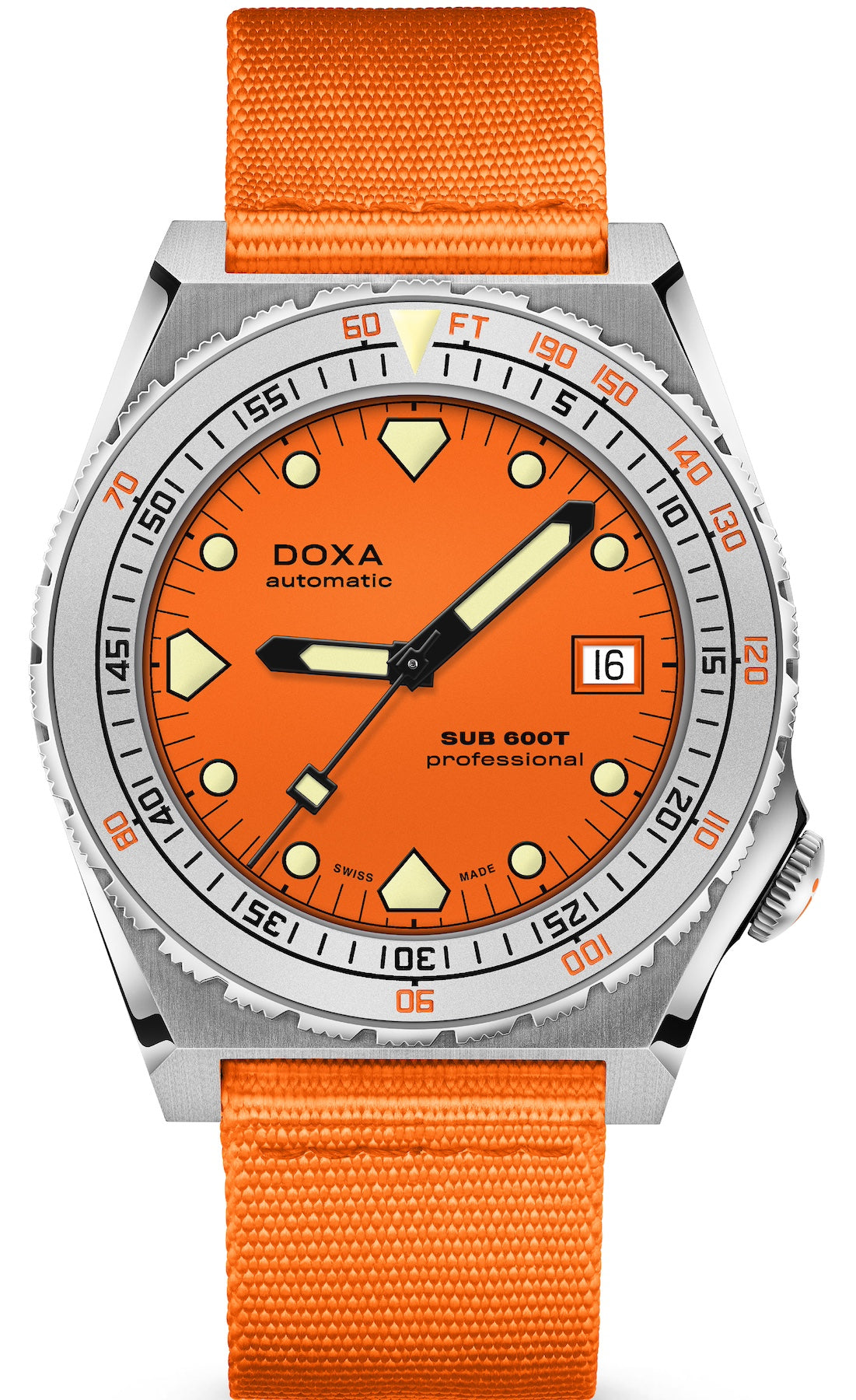 Doxa SUB 600T Professional Nato Watch 862.10.351.21.N Image 1