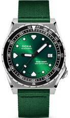 Doxa SUB 600T Sea Emerald Ceramic Nato Watch 861.10.131.26-N Image 1