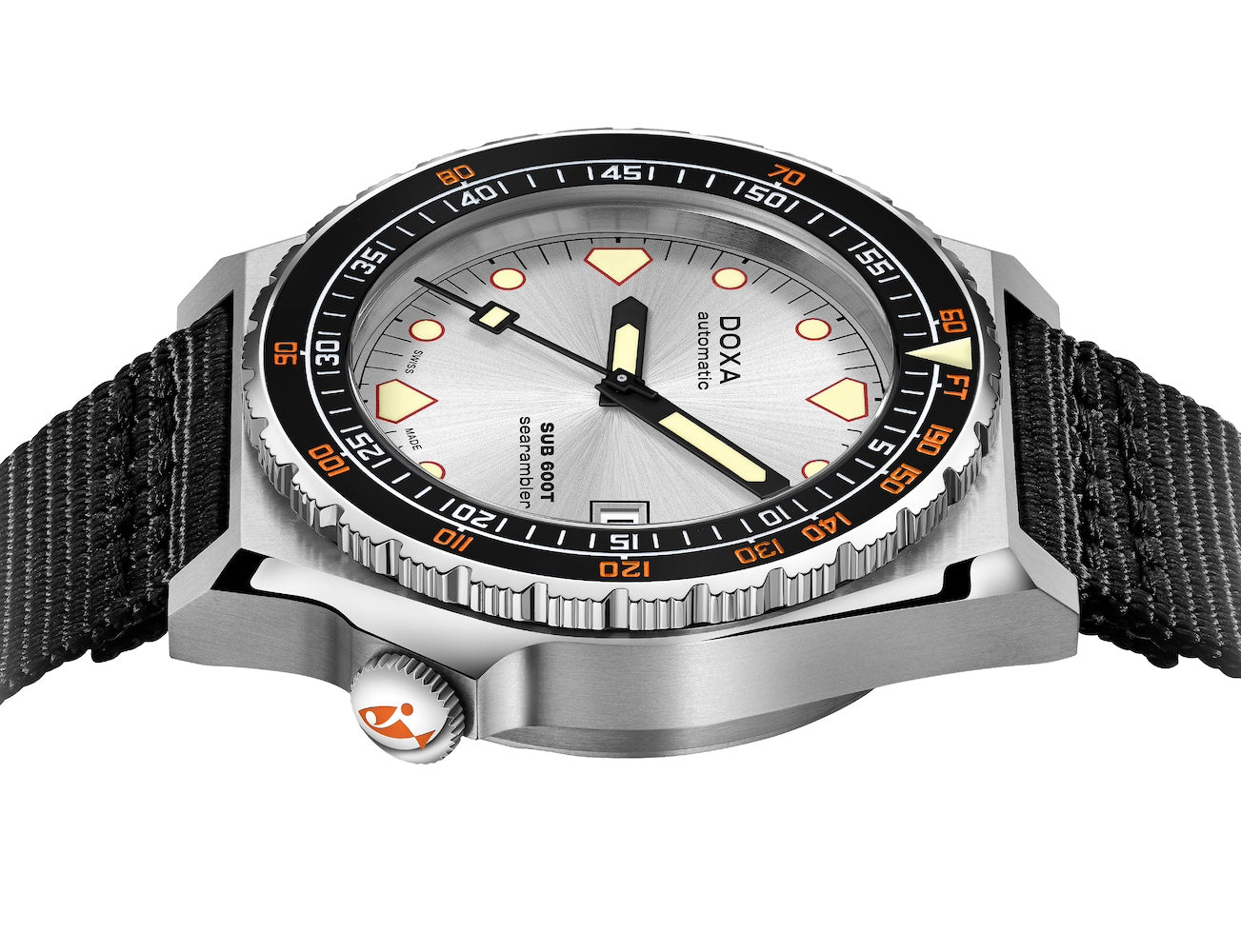 Doxa SUB 600T Searambler Nato Watch 861.10.021.20.N Image 3