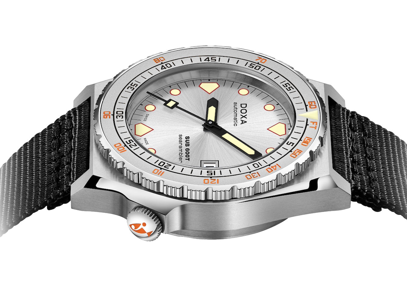 Doxa SUB 600T Searambler Nato Watch 862.10.021.20.N Image 3