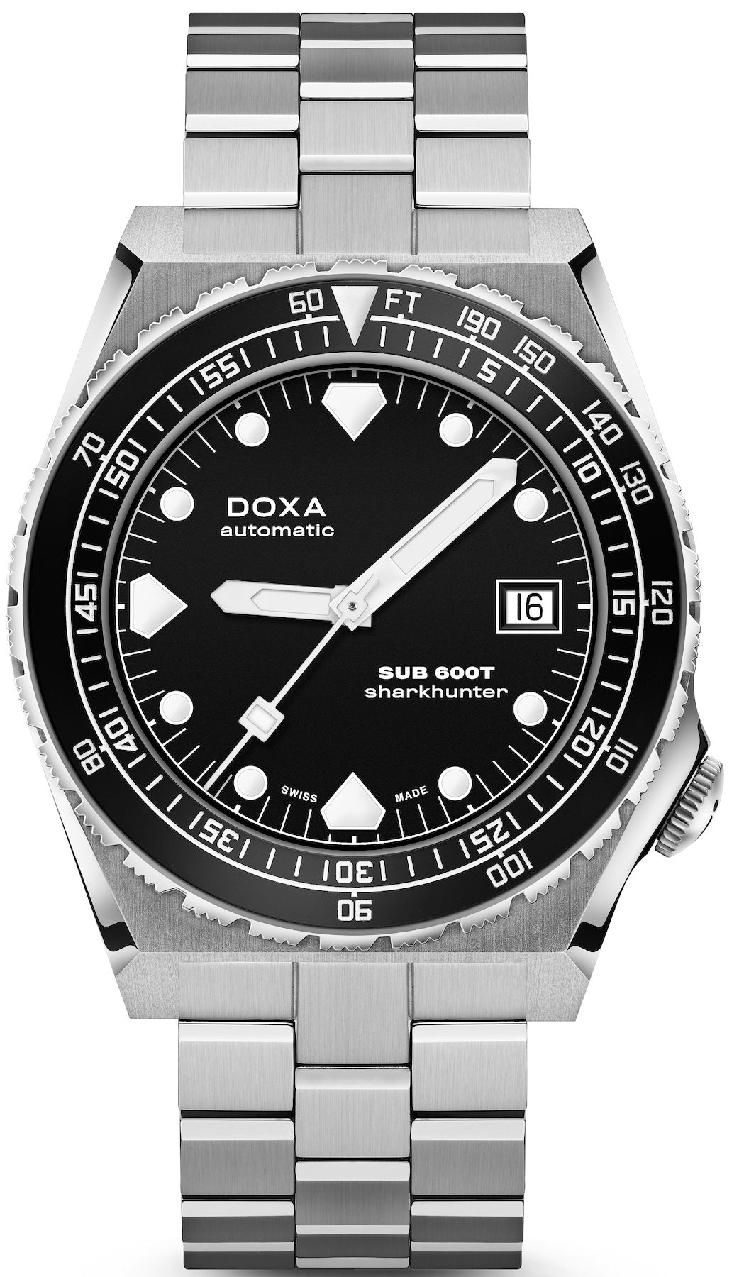 Doxa SUB 600T Sharkhunter Bracelet Watch 861.10.101B.10 Image 1