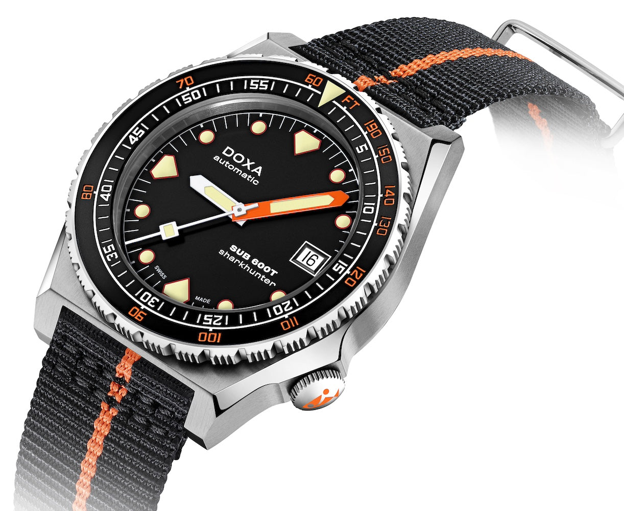 Doxa SUB 600T Sharkhunter Nato Watch 861.10.101.34.N Image 2