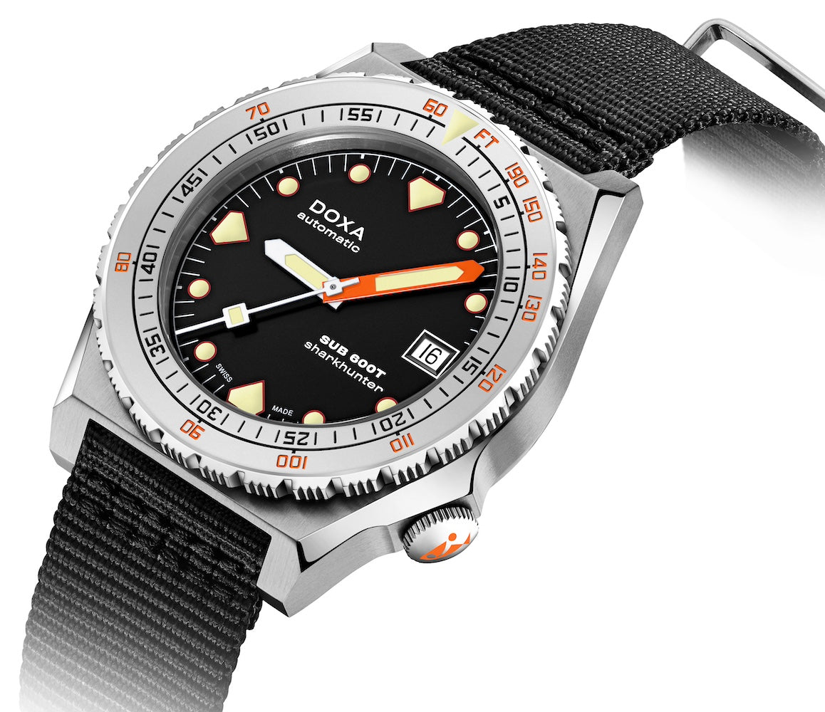Doxa SUB 600T Sharkhunter Nato Watch 862.10.101.20.N Image 2