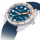 Doxa Sub 750T Caribbean Blue Rubber Watch 825.10.201.32 Image 2