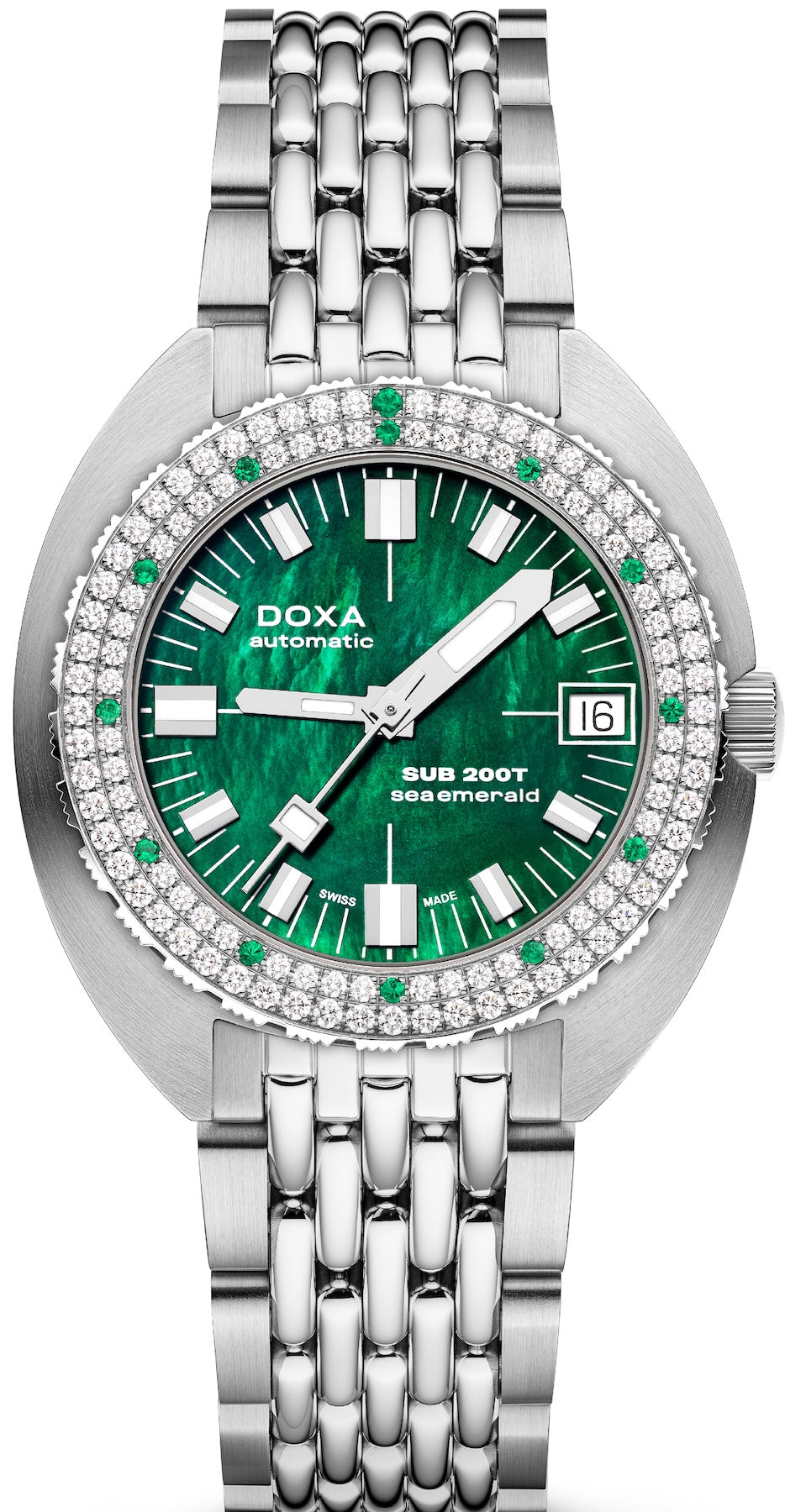 Doxa Watch SUB 200T Diamonds Sea Emerald 804.10D.131.10 Image 1