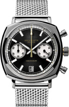 Duckworth Prestex 42 Black Sunburst Mesh Bracelet Watch D550-01-ST Image 1