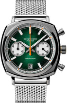 Duckworth Prestex 42 Green Sunburst Mesh Bracelet Watch D550-04-ST Image 1