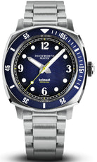 Duckworth Prestex Belmont Dive Blue Bracelet Watch D328-03-ST Image 1