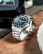 Duckworth Prestex Belmont Dive Green Bracelet Watch D328-04-ST Image 4
