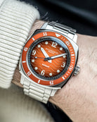 Duckworth Prestex Belmont Dive Orange Bracelet Watch D328-05-ST Image 4