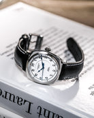 Duckworth Prestex Bolton Verimatic White Black Leather Watch D703-02-A Image 4