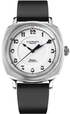Duckworth Prestex Bolton Verimatic White Black Rubber Watch D703-02-AR Image 1