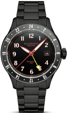 Duckworth Prestex Broadgate GMT Black PVD Bracelet Watch D760-01-ST Image 1