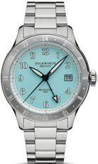 Duckworth Prestex Broadgate GMT Blue Bracelet Watch D760-03-ST Image 1
