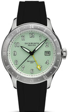 Duckworth Prestex Broadgate GMT Green Black Rubber Watch D760-04-AR Image 1
