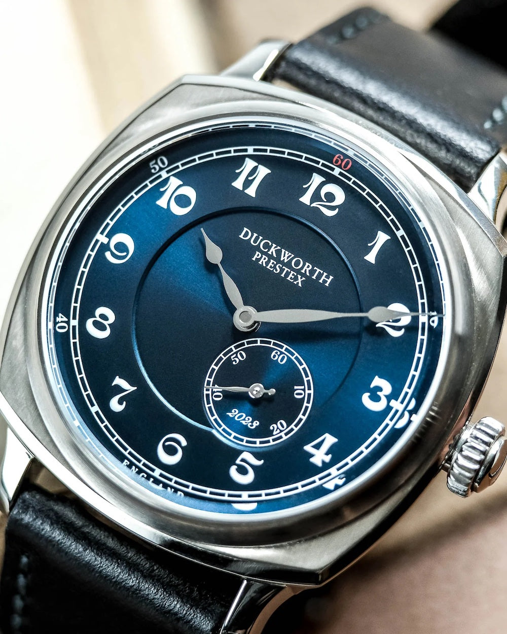 Duckworth Prestex Coronation 2023 Midnight Blue Limited Edition Watch D944-03-D Image 4