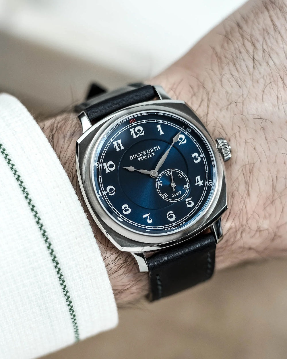 Duckworth Prestex Coronation 2023 Midnight Blue Limited Edition Watch D944-03-D Image 6