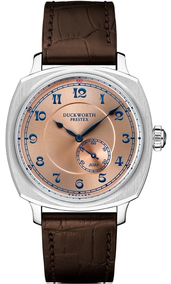 Duckworth Prestex Coronation 2023 Salmon Pink Limited Edition Watch D944-07-B Image 1