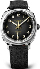 Duckworth Prestex Verimatic Black Fume Ebony Brown Suede Watch D891-01-N Image 1