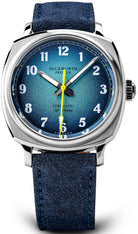 Duckworth Prestex Verimatic Blue Fume Blue Suede Watch D891-03-M Image 1