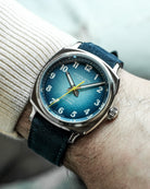Duckworth Prestex Verimatic Blue Fume Blue Suede Watch D891-03-M Image 4