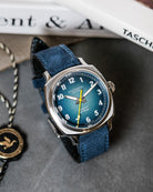 Duckworth Prestex Verimatic Blue Fume Blue Suede Watch D891-03-M Image 5