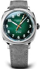 Duckworth Prestex Verimatic Green Fume Grey Suede Watch D891-04-G Image 1