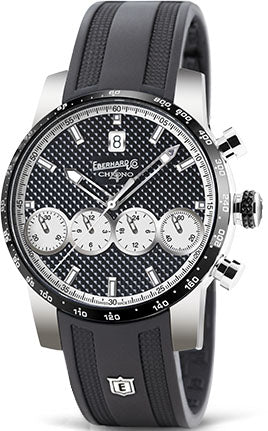 Eberhard & Co Chrono 4 21-42 Rubber Watch 31073.CN CU Image 1