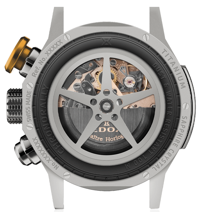 Edox Chronorally Automatic 01129 TTNJCN BUNJ Image 2