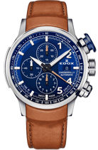 Edox Chronorally Automatic Watch 01129 TBUCBR BUBR Image 1