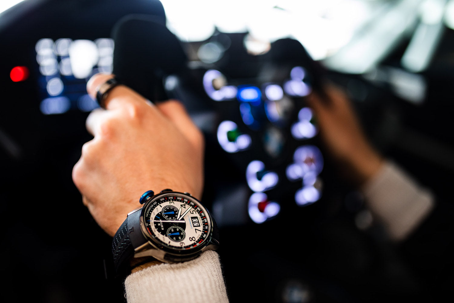 Edox Chronorally BMW M Motorsport Limited Edition Watch 38001 TINNBU BN Image 9