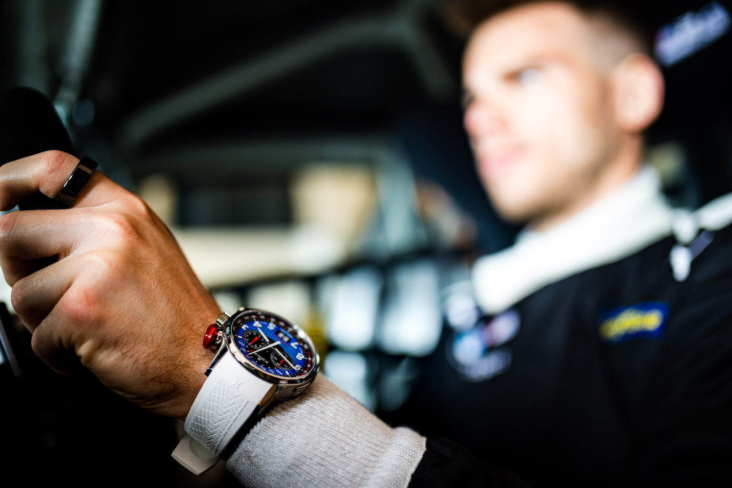 Edox Chronorally BMW M Motorsport Limited Edition Watch 38001 TINR BUDN Image 9