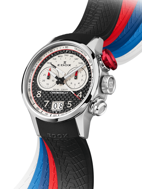 Edox Chronorally Chronograph BMW Limited Ediiton Watch 38003 TINR CANBR Image 2