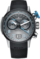 Edox Chronorally Chronograph Titanium Watch 38003 TINBU GNBU Image 1