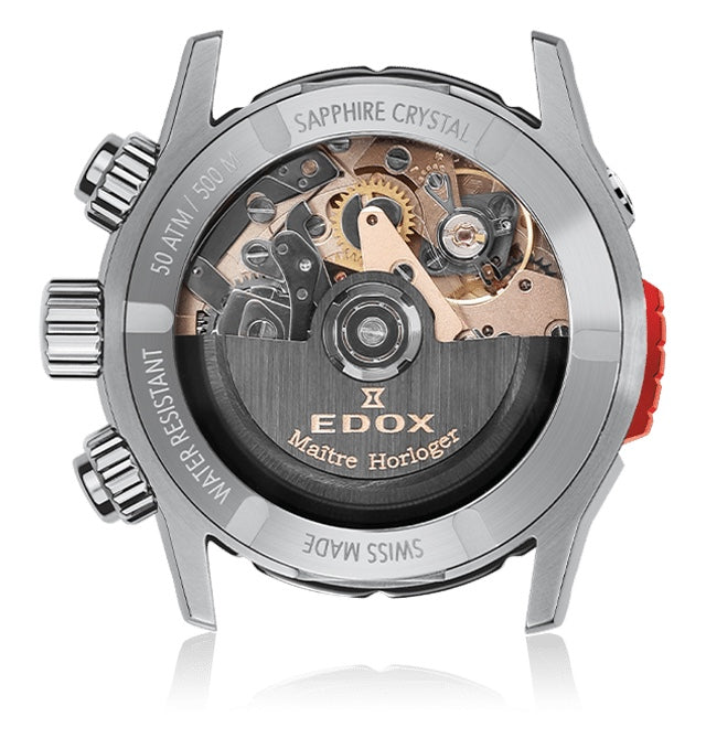 Edox CO-1 Automatic Chrono Watch 01128-3NRCA-NN Image 2