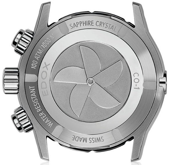 Edox CO-1 Chrono Quartz Titanium 10242 TINB BUICDNO Image 2