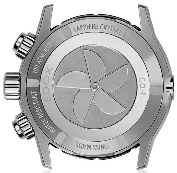 Edox CO-1 Chrono Quartz Titanium Watch 10242 TINBN VIDNO Image 2