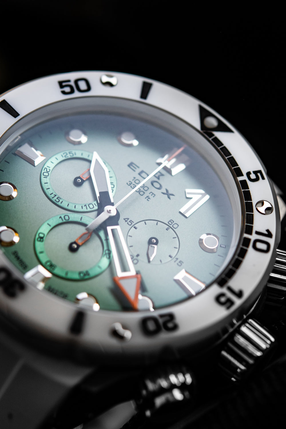 Edox CO-1 Chrono Quartz Titanium Watch 10242 TINBN VIDNO Image 5