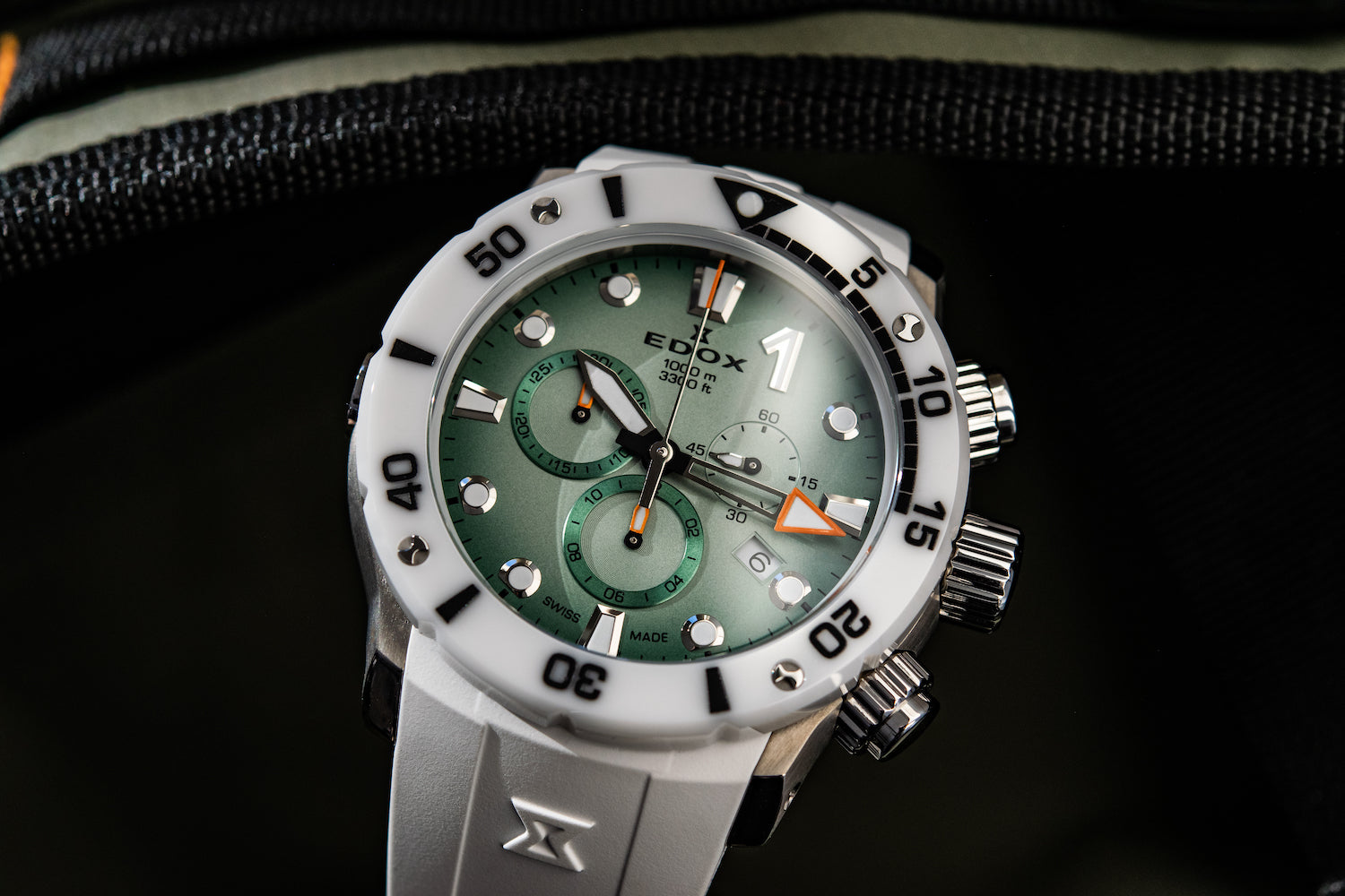 Edox CO-1 Chrono Quartz Titanium Watch 10242 TINBN VIDNO Image 6
