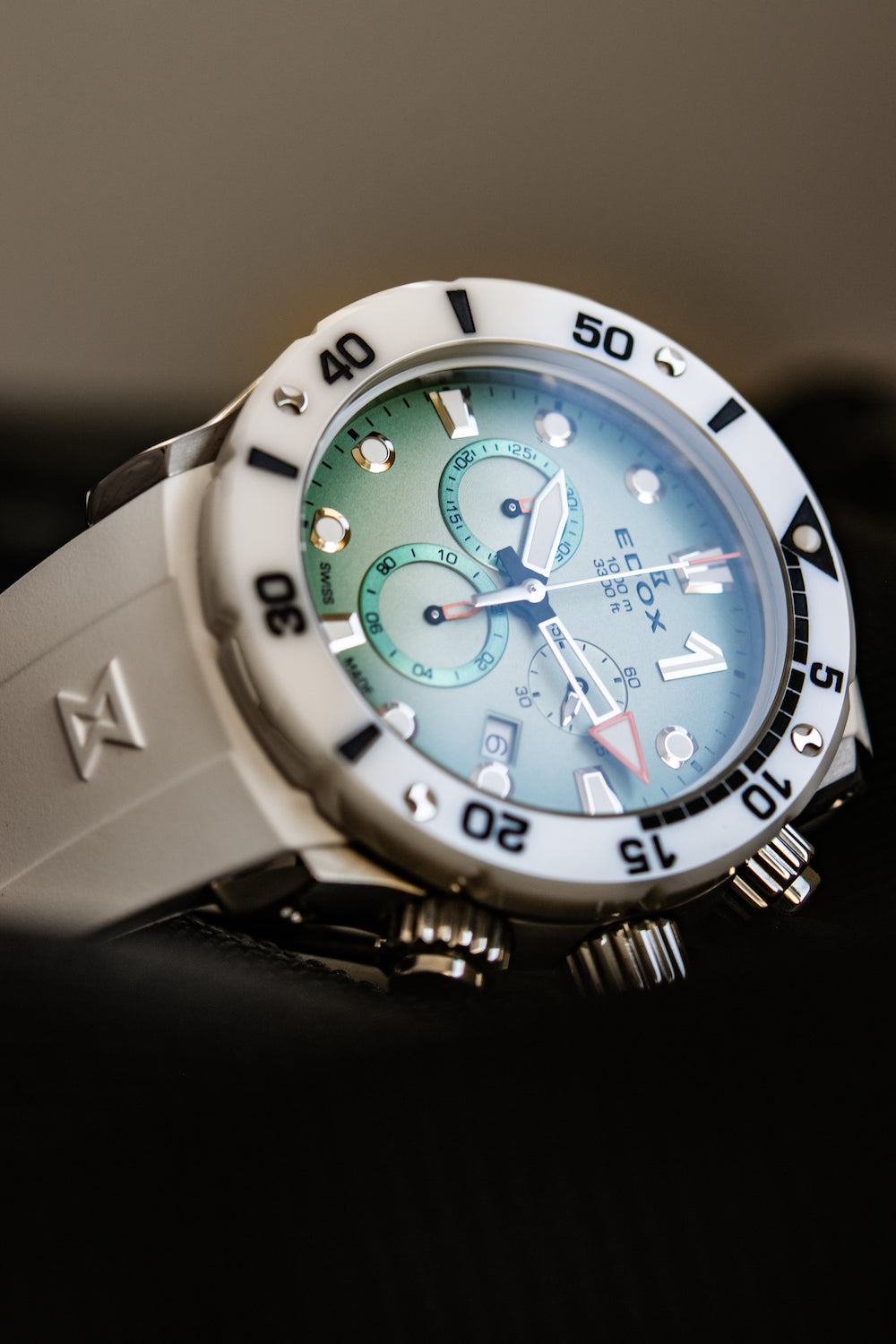 Edox CO-1 Chrono Quartz Titanium Watch 10242 TINBN VIDNO Image 8