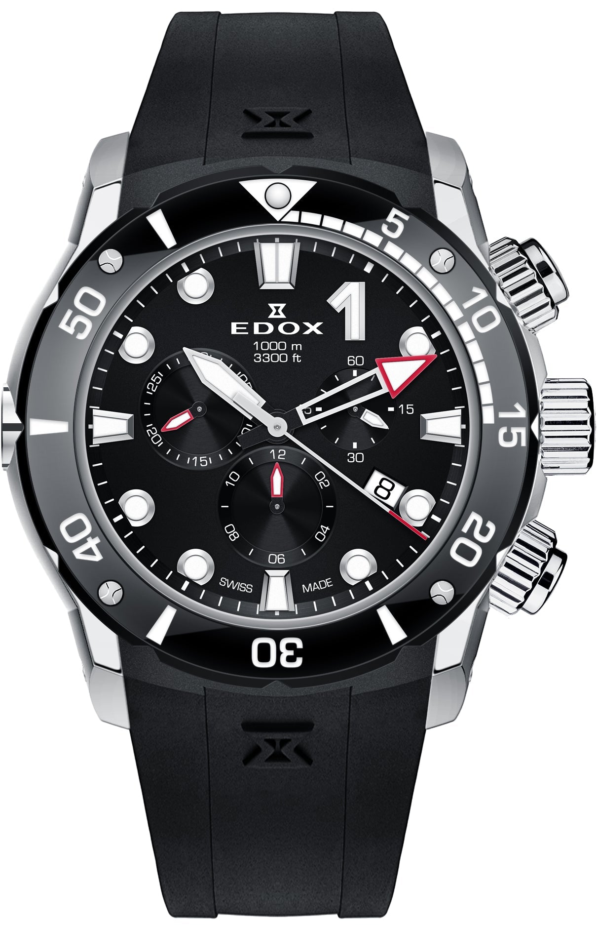 Edox CO-1 Chrono Quartz Watch 10242 TIN NIN Image 1