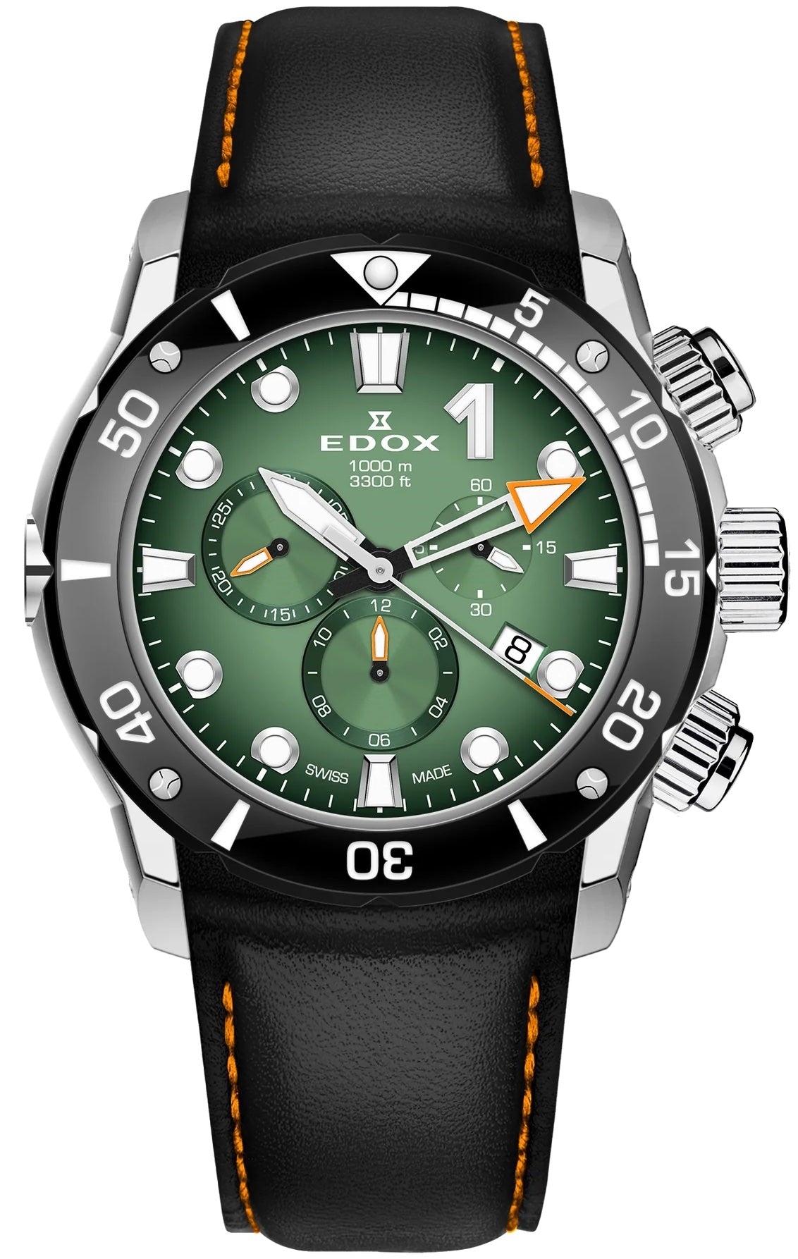 Edox CO-1 Chrono Quartz Watch 10242 TIN VIN Image 1