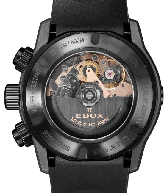Edox CO-1 Chronograph Automatic Watch 01125 CCN GNO Image 2