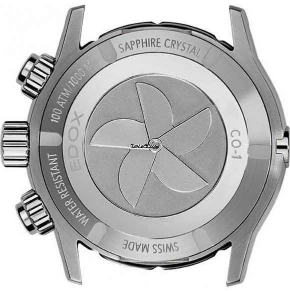 Edox CO-1 Chronograph Watch 10242 TIN BUIDN Image 2