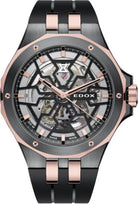 Edox Delfin Mecano 3 Hands Skeleton 85303 357GR NRN Image 1