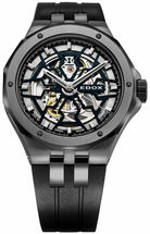 Edox Delfin Mecano 3 Hands Skeleton Watch 85303 357GN NGN Image 3