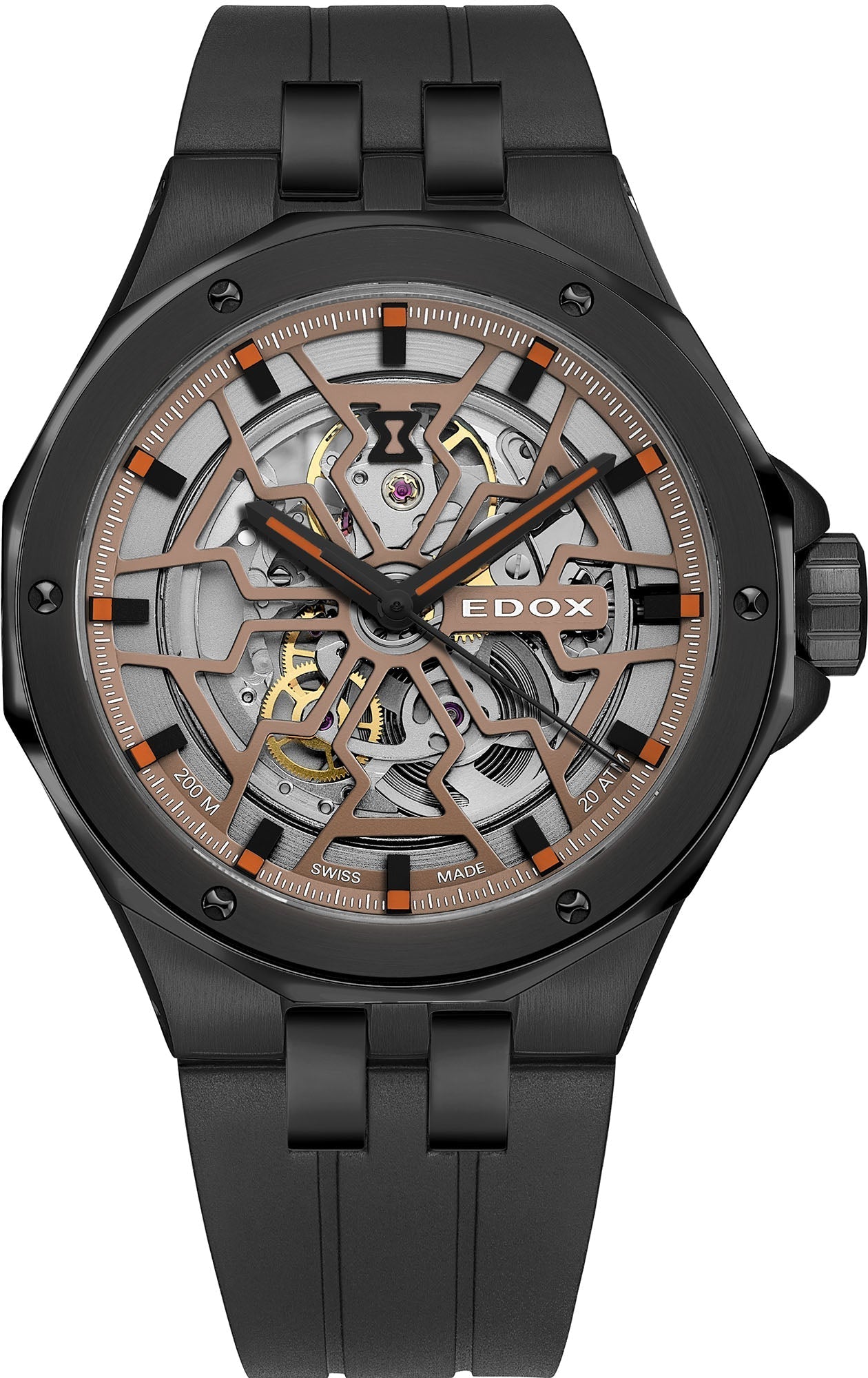 Edox Delfin Mecano Mens Watch 85303 37NCA BEIO Image 1