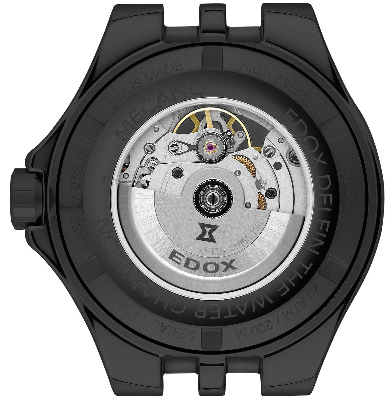 Edox Delfin Mecano Mens Watch 85303 37NCA BEIO Image 2