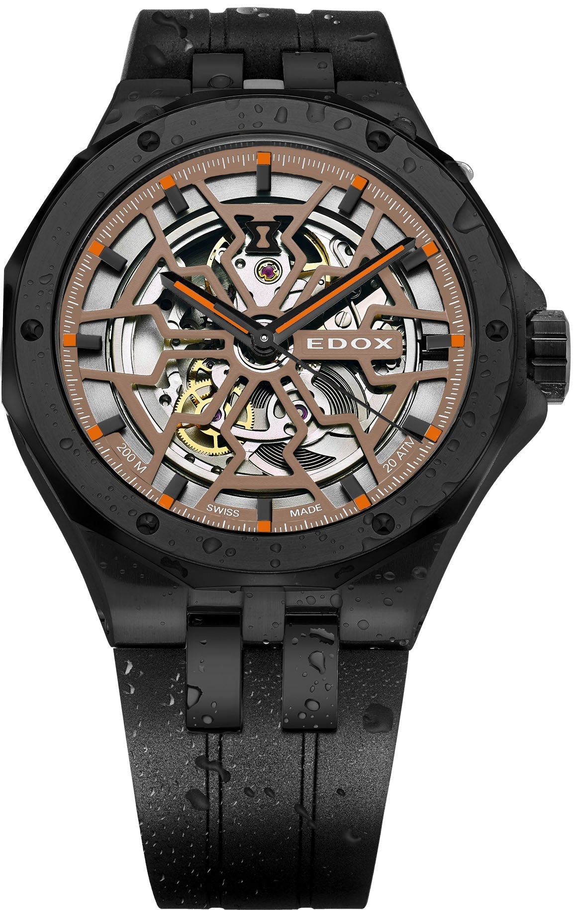 Edox Delfin Mecano Mens Watch 85303 37NCA BEIO Image 3