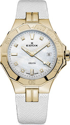 Edox Delfin The Original Lady Quartz 3 Hands Watch 53020 37JC NADD Image 1